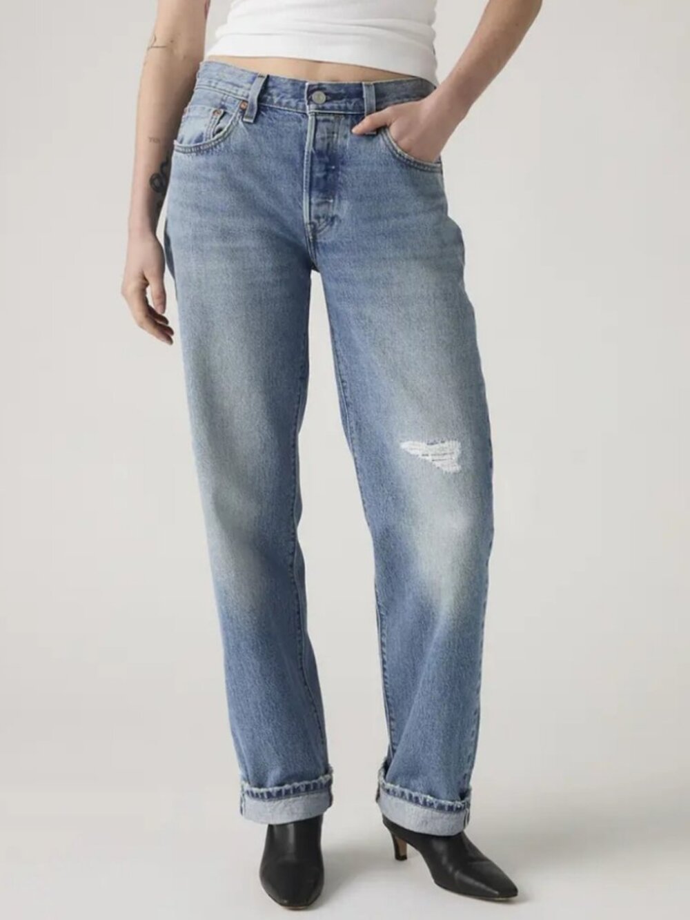 501® '90s Selvedge Women's Jeans - 32 x 32 - EUC - Picture 2 of 10